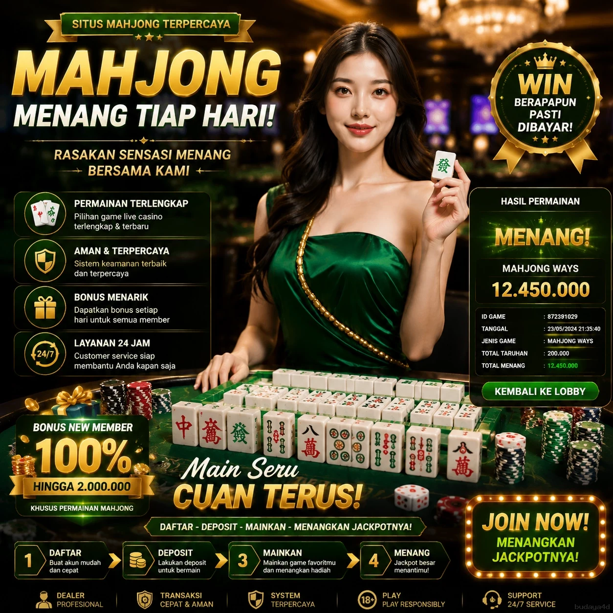 Screenshot Proses Instalasi budaya4d APK